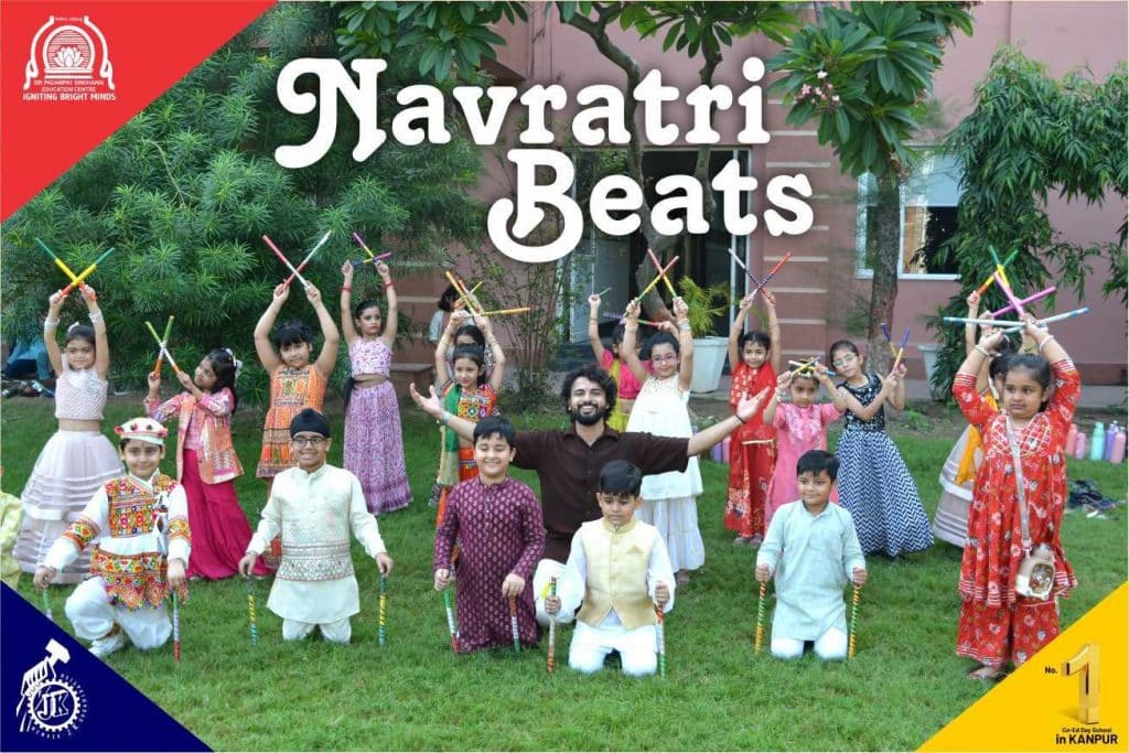 Navratri Beats Celebration at SPSEC: A Festive Display of Tradition and Joy